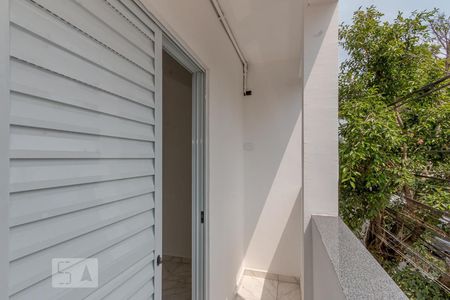 Varanda do Quarto de apartamento para alugar com 1 quarto, 40m² em Santo Amaro, São Paulo
