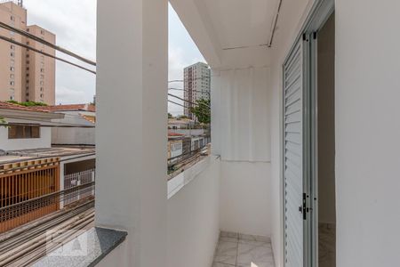 Varanda do Quarto de apartamento para alugar com 1 quarto, 40m² em Santo Amaro, São Paulo
