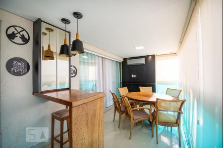 Varanda de apartamento para alugar com 3 quartos, 119m² em Residencial Eldorado, Goiânia