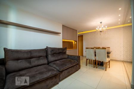 Sala de apartamento para alugar com 3 quartos, 119m² em Residencial Eldorado, Goiânia