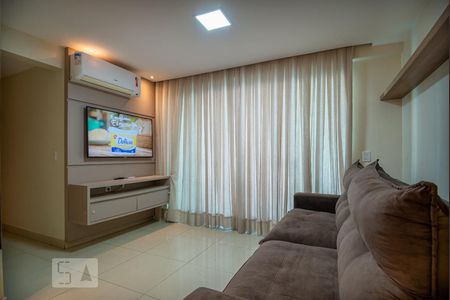Sala de apartamento para alugar com 3 quartos, 119m² em Residencial Eldorado, Goiânia