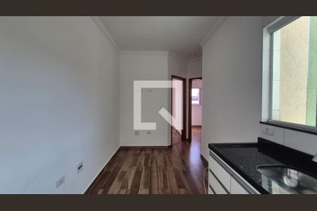 Sala  de apartamento para alugar com 2 quartos, 76m² em Vila Scarpelli, Santo André