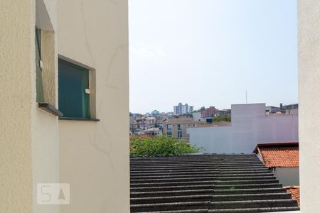 Vista Sala/Cozinha de apartamento para alugar com 2 quartos, 76m² em Vila Scarpelli, Santo André
