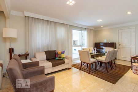 Sala de apartamento à venda com 3 quartos, 138m² em Paraíso do Morumbi, São Paulo