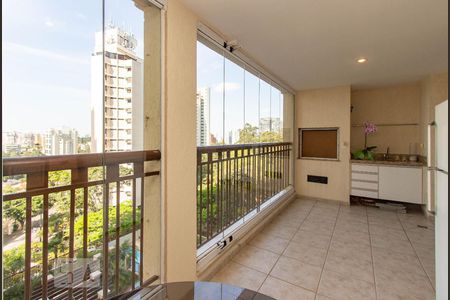 Sacada de apartamento à venda com 3 quartos, 138m² em Paraíso do Morumbi, São Paulo