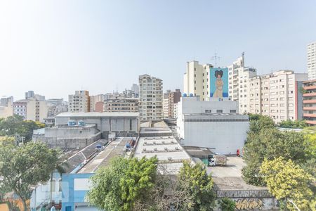 Vista Sala de apartamento à venda com 1 quarto, 48m² em Campos Elíseos, São Paulo