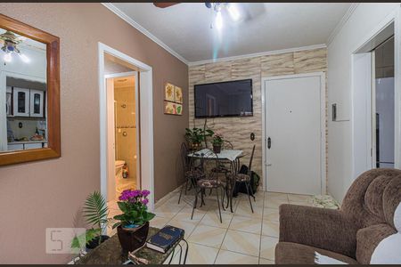 Sala de apartamento à venda com 2 quartos, 55m² em Petrópolis, Porto Alegre