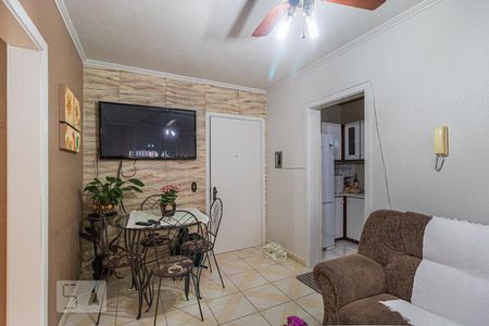Sala de apartamento à venda com 2 quartos, 55m² em Petrópolis, Porto Alegre