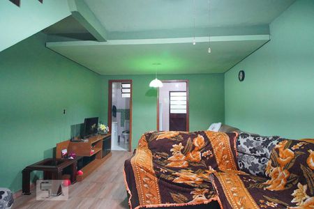 Sala de casa de condomínio à venda com 2 quartos, 82m² em Alto Petrópolis, Porto Alegre
