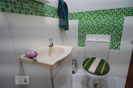 Lavabo Sala de casa de condomínio à venda com 2 quartos, 82m² em Alto Petrópolis, Porto Alegre