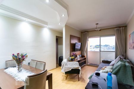 Sala de apartamento para alugar com 2 quartos, 64m² em Jaguaribe, Osasco