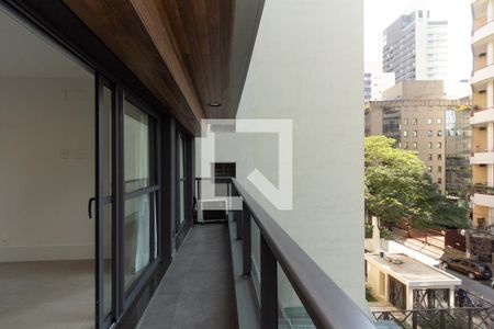 Varanda de apartamento para alugar com 1 quarto, 53m² em Itaim Bibi, São Paulo
