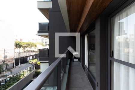 Varanda de apartamento para alugar com 1 quarto, 53m² em Itaim Bibi, São Paulo