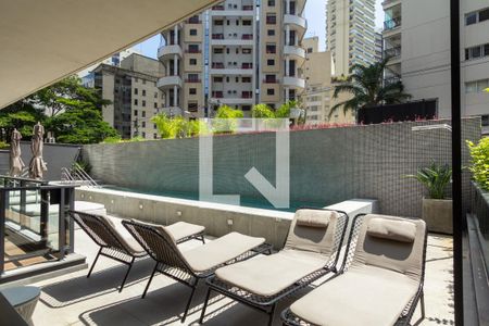 Apartamento para alugar com 53m², 1 quarto e 1 vaga Apartamento para alugar com 53m², 1 quarto e 1 vagaÁrea comum - Piscina
