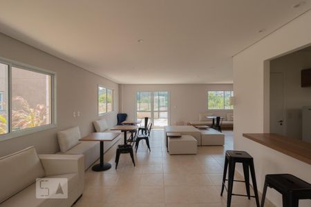 Apartamento para alugar com 44m², 1 quarto e 1 vaga Apartamento para alugar com 44m², 1 quarto e 1 vagaÁrea comum - Salão de festas