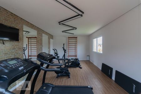 Apartamento para alugar com 44m², 1 quarto e 1 vaga Apartamento para alugar com 44m², 1 quarto e 1 vagaÁrea comum - Academia