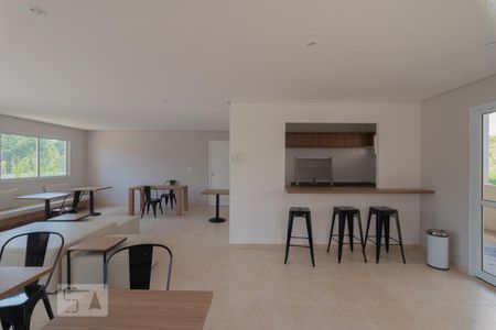 Apartamento para alugar com 44m², 1 quarto e 1 vaga Apartamento para alugar com 44m², 1 quarto e 1 vagaÁrea comum - Salão de festas