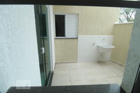 Apartamento para alugar com 56m², 2 quartos e 2 vagasVista cozinha