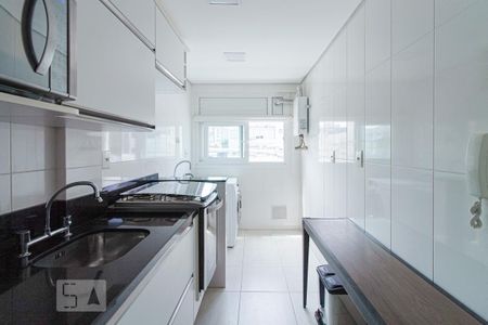 Cozinha de apartamento para alugar com 1 quarto, 47m² em Petrópolis, Porto Alegre