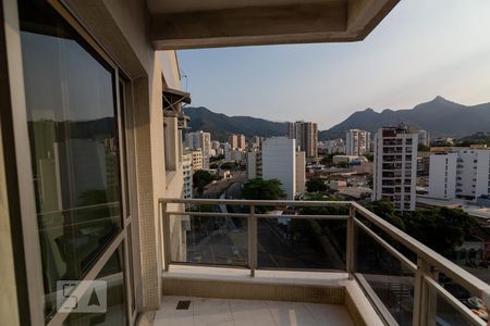 Varanda da Sala de apartamento à venda com 3 quartos, 118m² em Maracanã, Rio de Janeiro
