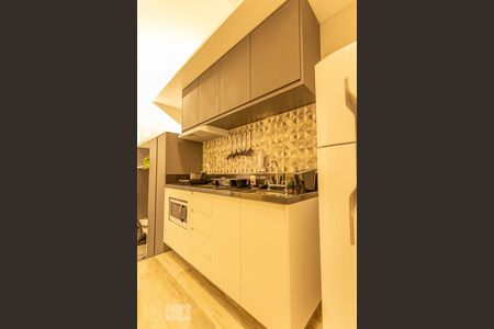 Cozinha de kitnet/studio à venda com 1 quarto, 25m² em Perdizes, São Paulo