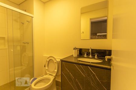 Banheiro de kitnet/studio à venda com 1 quarto, 25m² em Perdizes, São Paulo