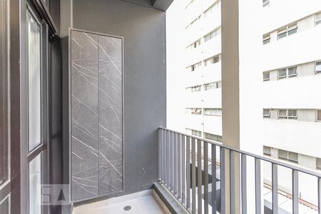 Varanda Sala de kitnet/studio à venda com 1 quarto, 25m² em Perdizes, São Paulo