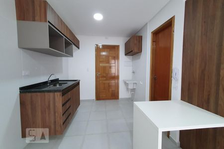 Cozinha de apartamento para alugar com 1 quarto, 26m² em Luz, São Paulo