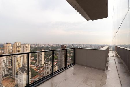 Studio para alugar com 34m², 1 quarto e sem vaga Studio para alugar com 34m², 1 quarto e sem vagaÁrea comum - Varanda na cobertura