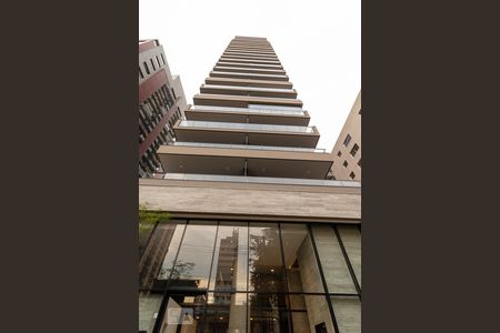 Studio para alugar com 34m², 1 quarto e sem vaga Studio para alugar com 34m², 1 quarto e sem vagaFachada