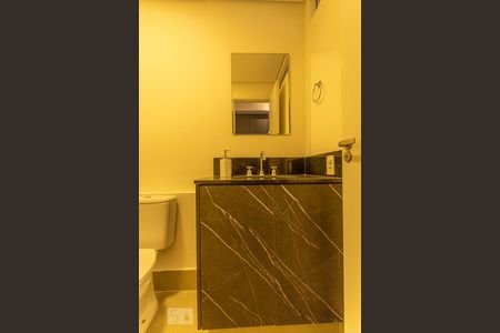 Banheiro de kitnet/studio à venda com 1 quarto, 25m² em Perdizes, São Paulo