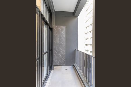 Varanda Sala de kitnet/studio à venda com 1 quarto, 25m² em Perdizes, São Paulo