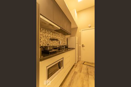 Studio à venda com 25m², 1 quarto e sem vagaCozinha