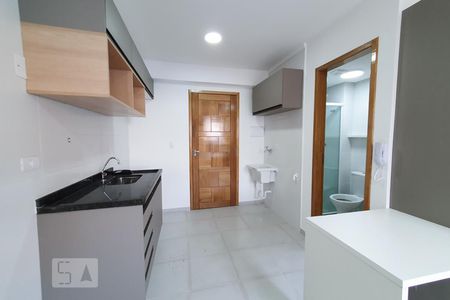 Cozinha de kitnet/studio para alugar com 1 quarto, 28m² em Luz, São Paulo