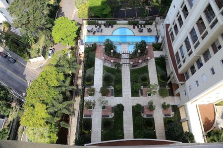 Vista da Varanda de apartamento à venda com 3 quartos, 130m² em Paraíso do Morumbi, São Paulo