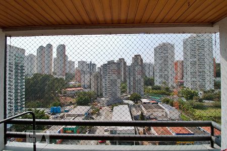 Varanda da Sala de apartamento para alugar com 3 quartos, 74m² em Vila Andrade, São Paulo
