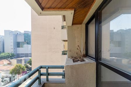 Apartamento para alugar com 42m², 1 quarto e 1 vagaVaranda