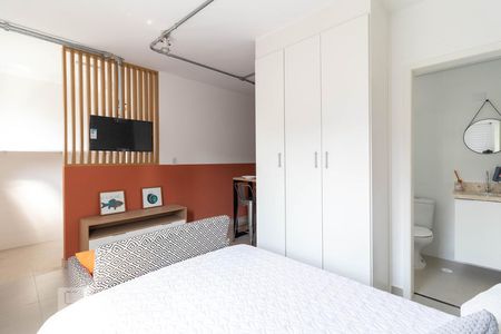 Quarto e Sala de kitnet/studio para alugar com 1 quarto, 27m² em Casa Verde, São Paulo