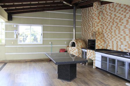 Área comum - Churrasqueira de apartamento para alugar com 2 quartos, 58m² em Vila Rosa, Goiânia