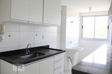 Cozinha de apartamento para alugar com 2 quartos, 58m² em Vila Rosa, Goiânia
