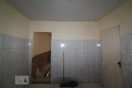 Cozinha de casa para alugar com 1 quarto, 28m² em Nova Gerti, São Caetano do Sul