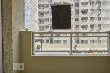 Sala Varanda de apartamento à venda com 2 quartos, 62m² em Rio Comprido, Rio de Janeiro