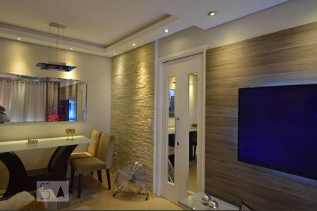 Sala de apartamento à venda com 2 quartos, 56m² em Chácara Califórnia, São Paulo