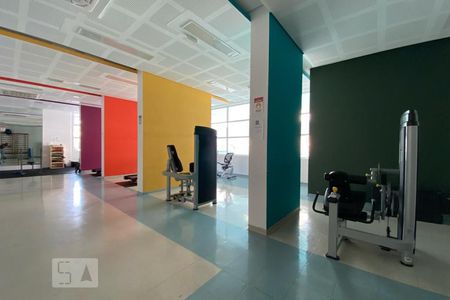 Apartamento para alugar com 39m², 1 quarto e 1 vaga Apartamento para alugar com 39m², 1 quarto e 1 vagaÁrea comum - Academia