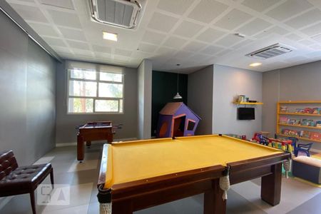 Apartamento para alugar com 39m², 1 quarto e 1 vaga Apartamento para alugar com 39m², 1 quarto e 1 vagaÁrea comum - Salão de Jogos