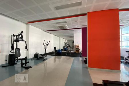 Apartamento para alugar com 39m², 1 quarto e 1 vaga Apartamento para alugar com 39m², 1 quarto e 1 vagaÁrea comum - Academia