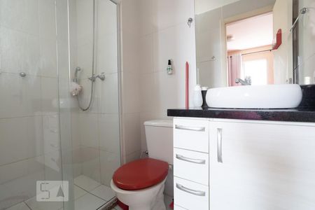 Banheiro da Suíte de apartamento à venda com 3 quartos, 63m² em Jardim Vila Formosa, São Paulo