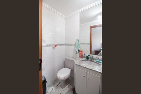 Banheiro da Suíte de apartamento à venda com 2 quartos, 70m² em Baeta Neves, São Bernardo do Campo