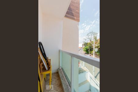 Sacada Quarto 1 de apartamento à venda com 2 quartos, 90m² em Vila Pires, Santo André