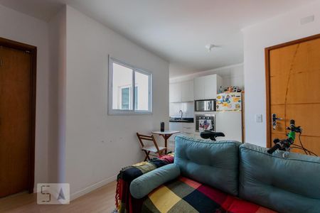 Sala de apartamento à venda com 2 quartos, 90m² em Vila Pires, Santo André